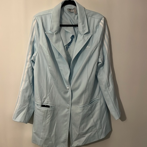 super dope adidas Blazer (Plus Size) Women's, Blue, Size 2X - Picture 6 of 9
